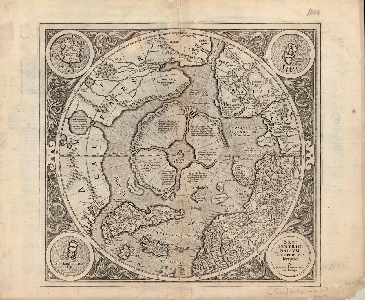 地図は（1628）に公開され、北極、ノーザンテリトリーを示しています 作： 不明不明