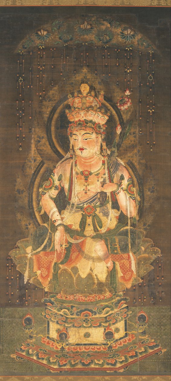十一面の慈悲の女神 作： 不明