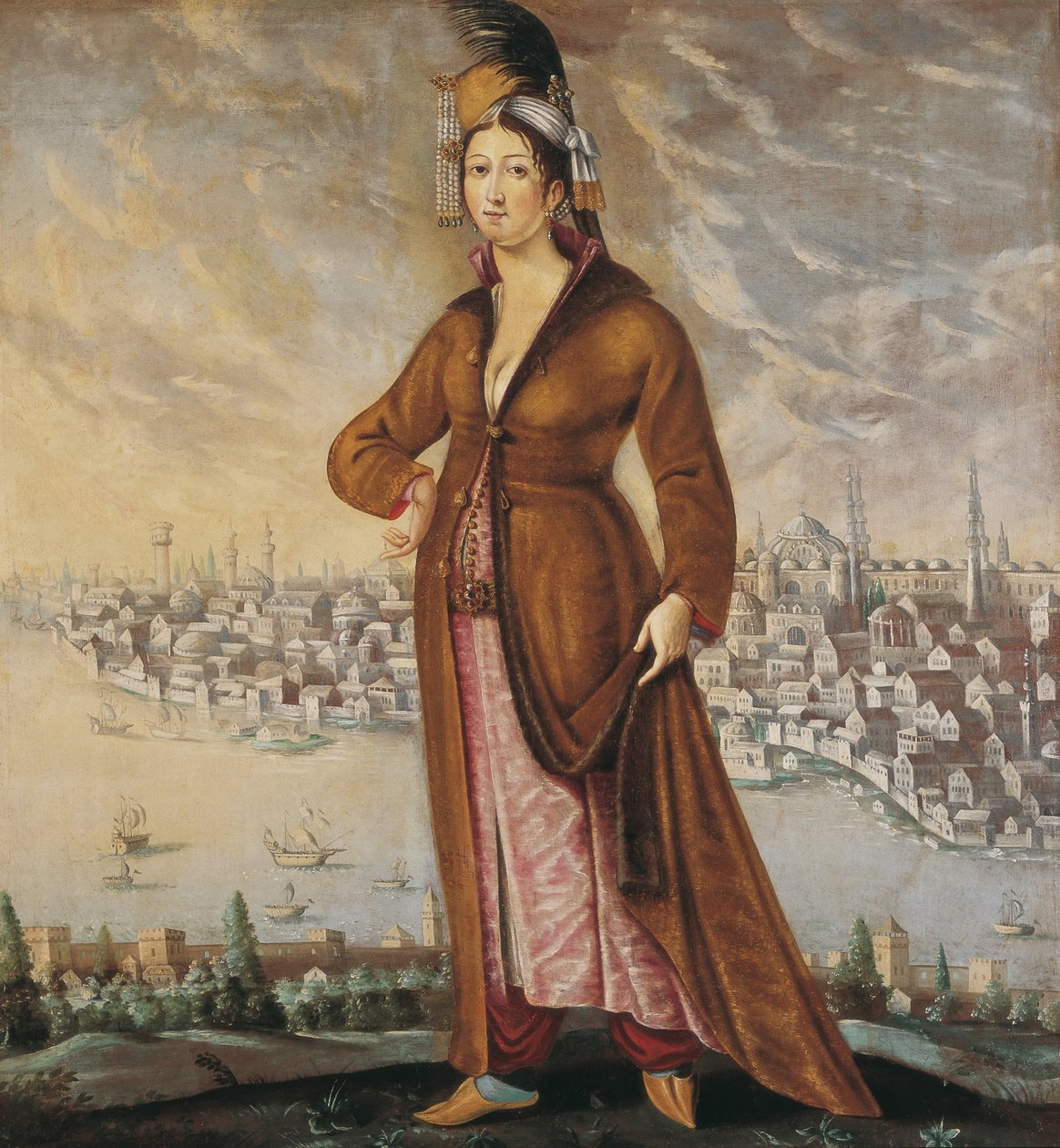 ギリシャの女性 作： 不明