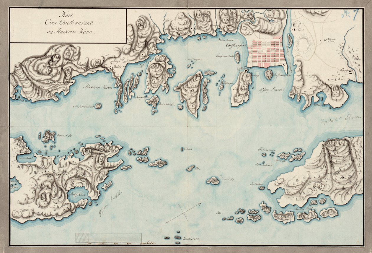 国立図書館の地図コレクションからの地図 作： 不明