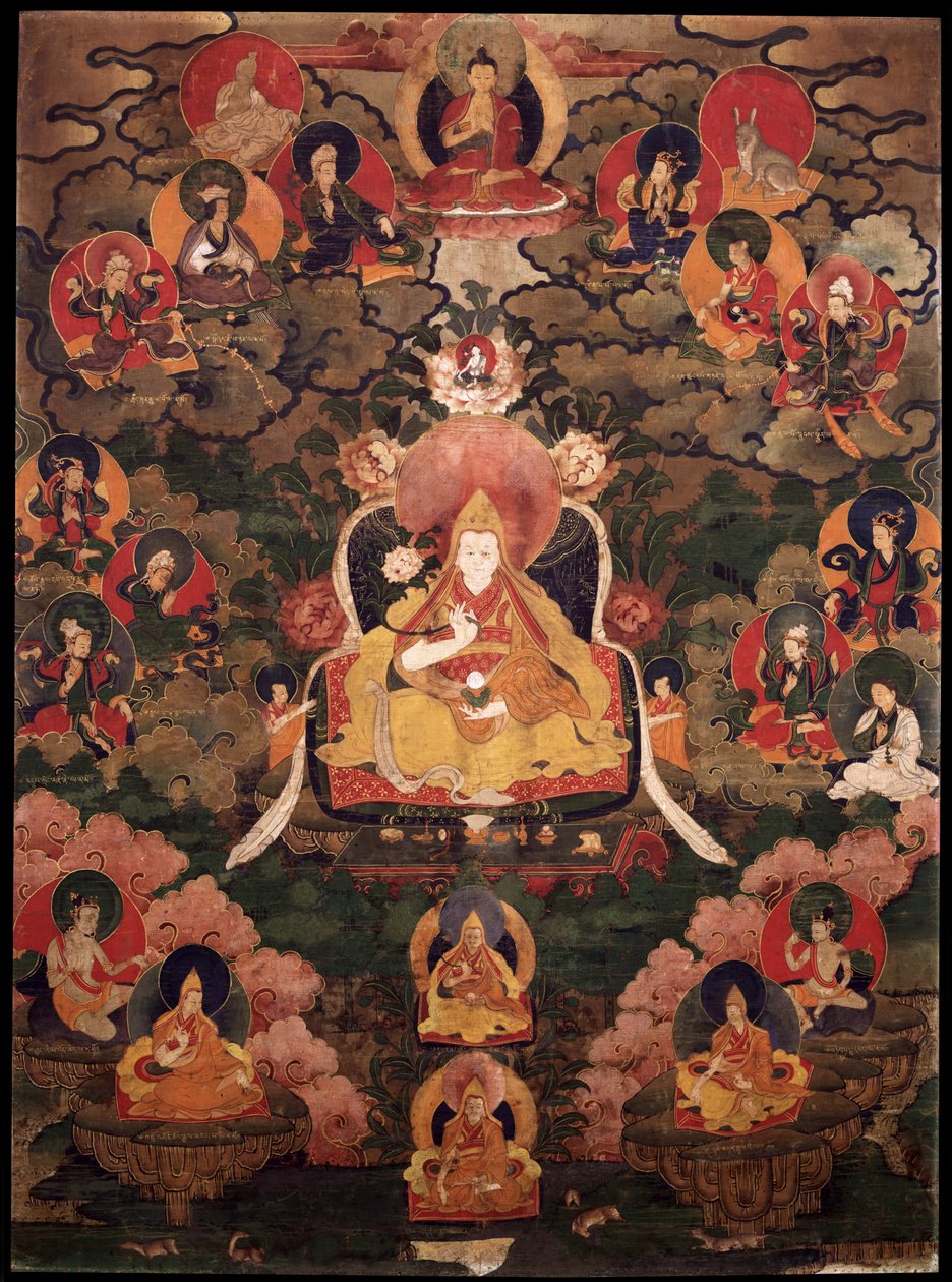 第7ダライラマ、カルザンギャッソ（1708〜1757） 作： 不明