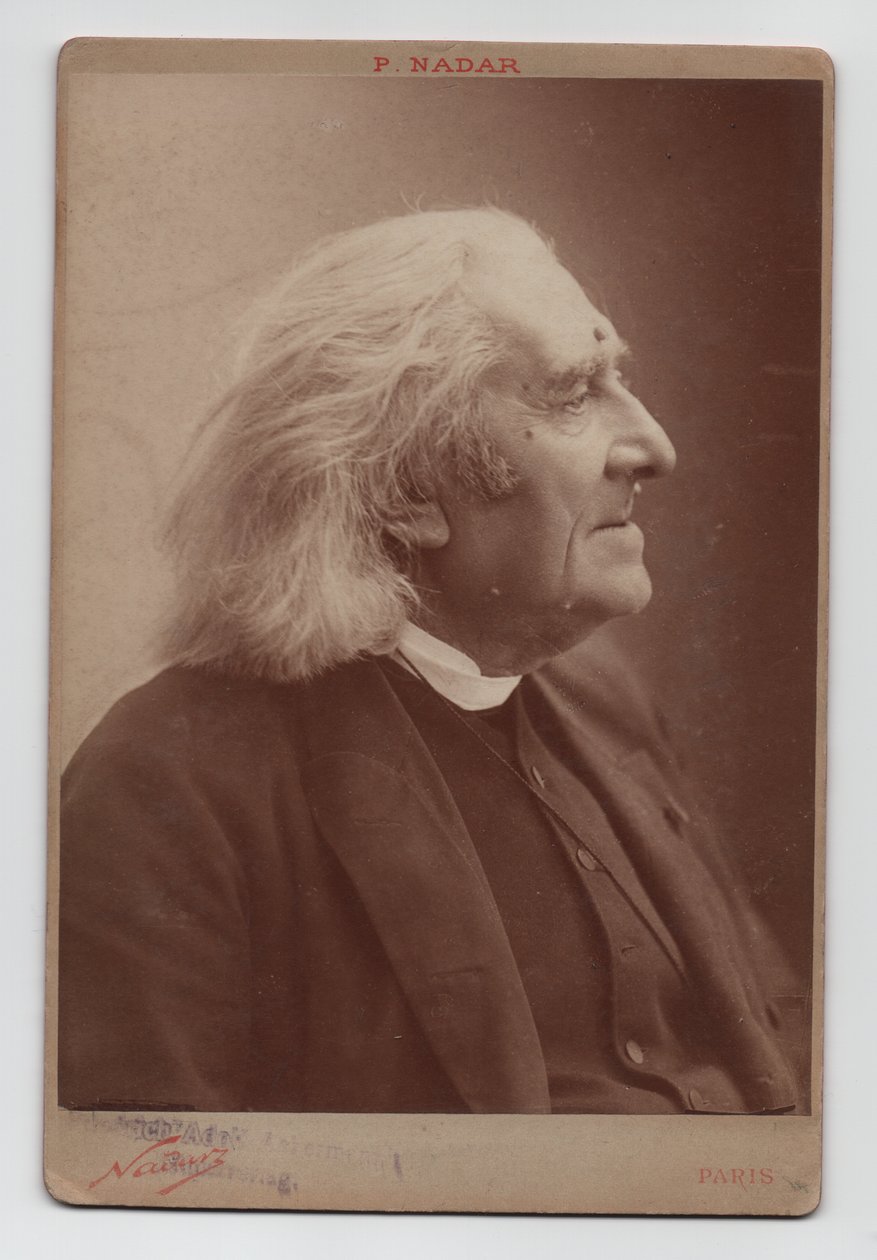 フランツ・リスト（1811-1886）（1886年、写真） 作： （1820 1910）ナダール
