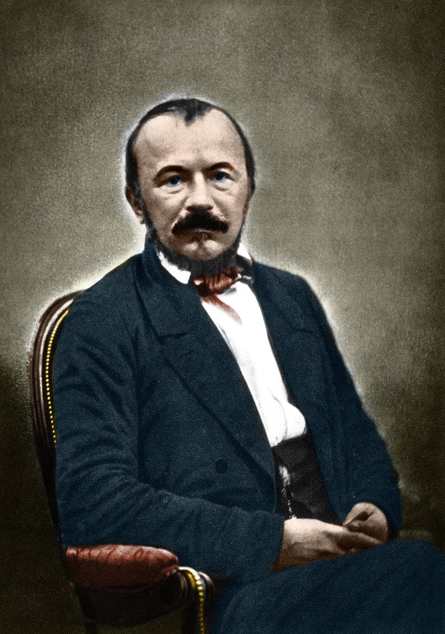 ジェラール・ド・ネルヴァルの肖像 フランスの作家（1808～1855年）。 作： ナダール