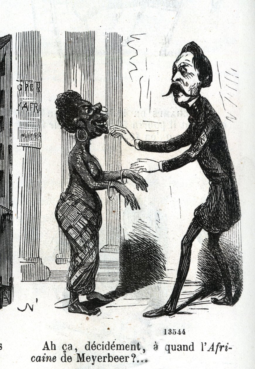 Giacomo Meyerbeerのアフリカ人はいつ？ 作： ナダール
