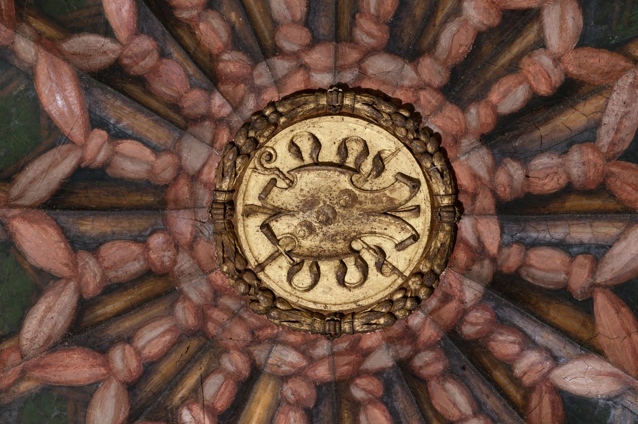 ボールトの詳細 作： （c.1489-1534）コレッジョ