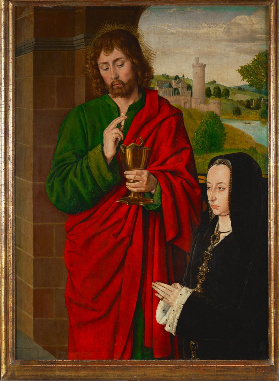 アンヌ・ド・フランス、ボージュー公爵夫人、ブルボン公爵夫人... 作： (fl.c.1483-c.1529) ムーランの巨匠