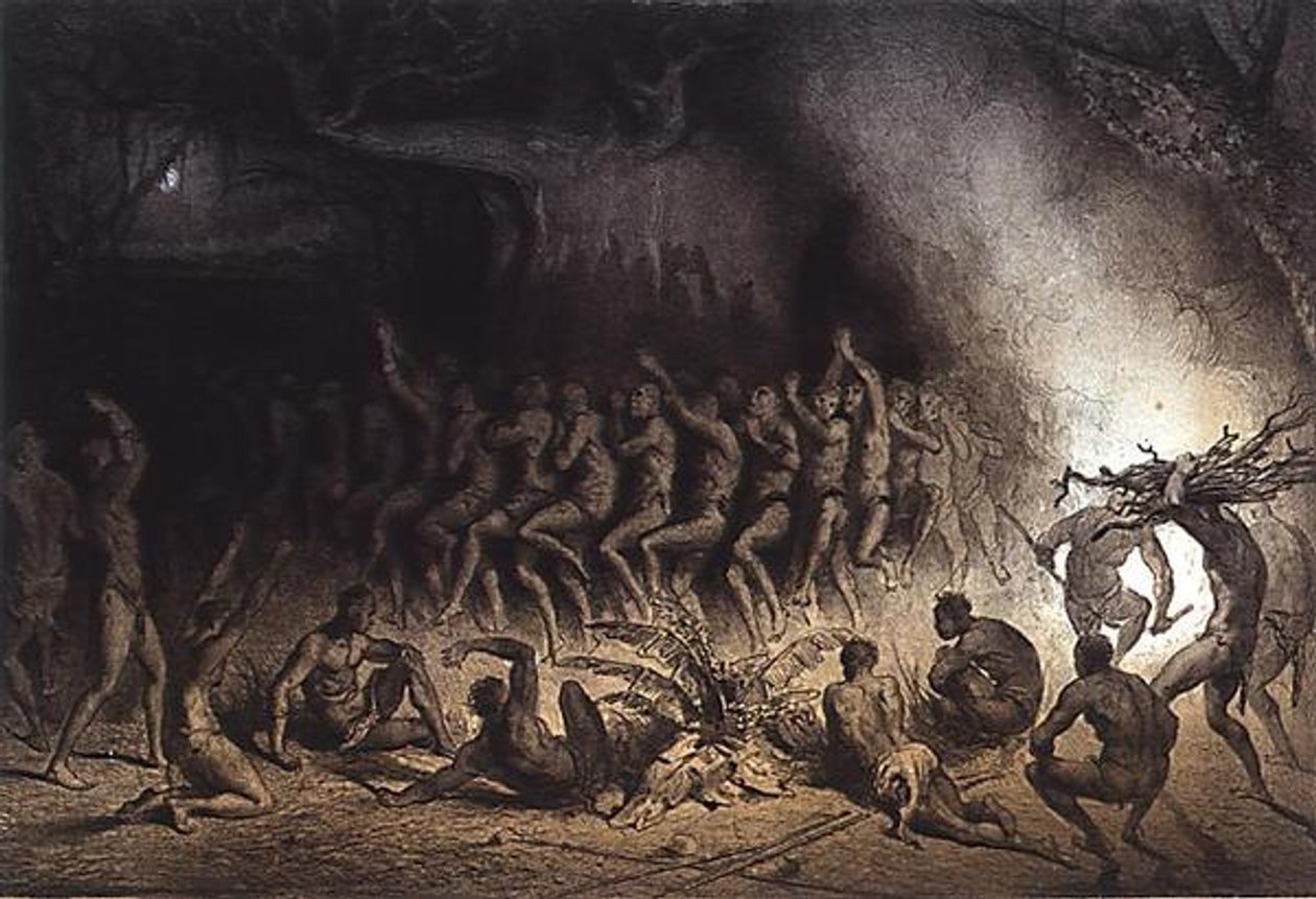 ピエール・トレモー（1818-95）の「東洋のスーダンと七部