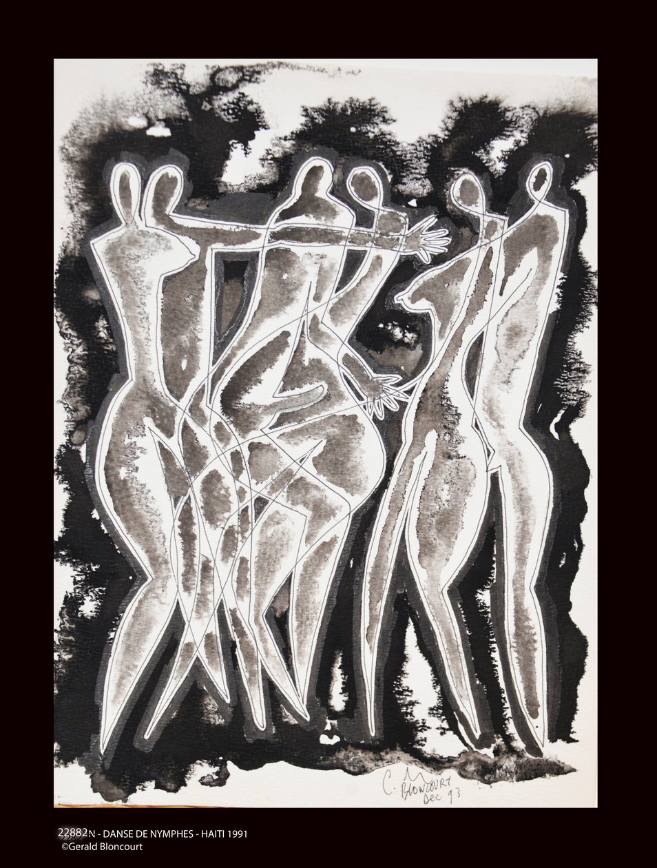 22882N-NYMPHS DANCE-HAITI 1991 作： 不明