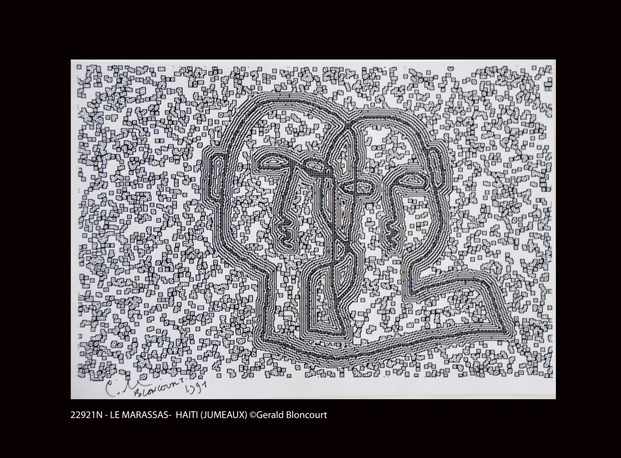 22921N-MARASSASSAS- HAITI（TWINS） 作： 不明