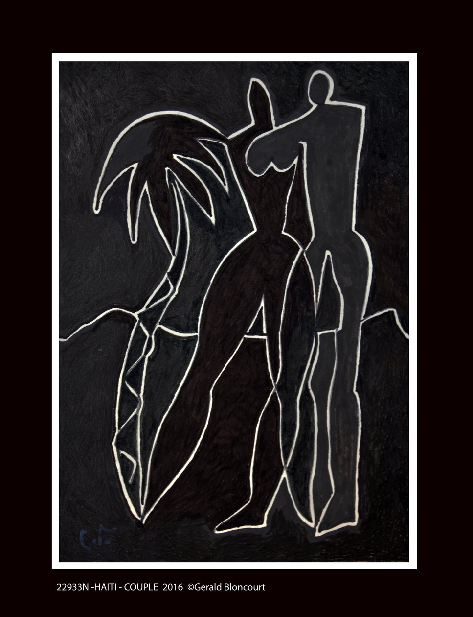 22933N -HAITI-COUPLE 2016？ 作： 不明