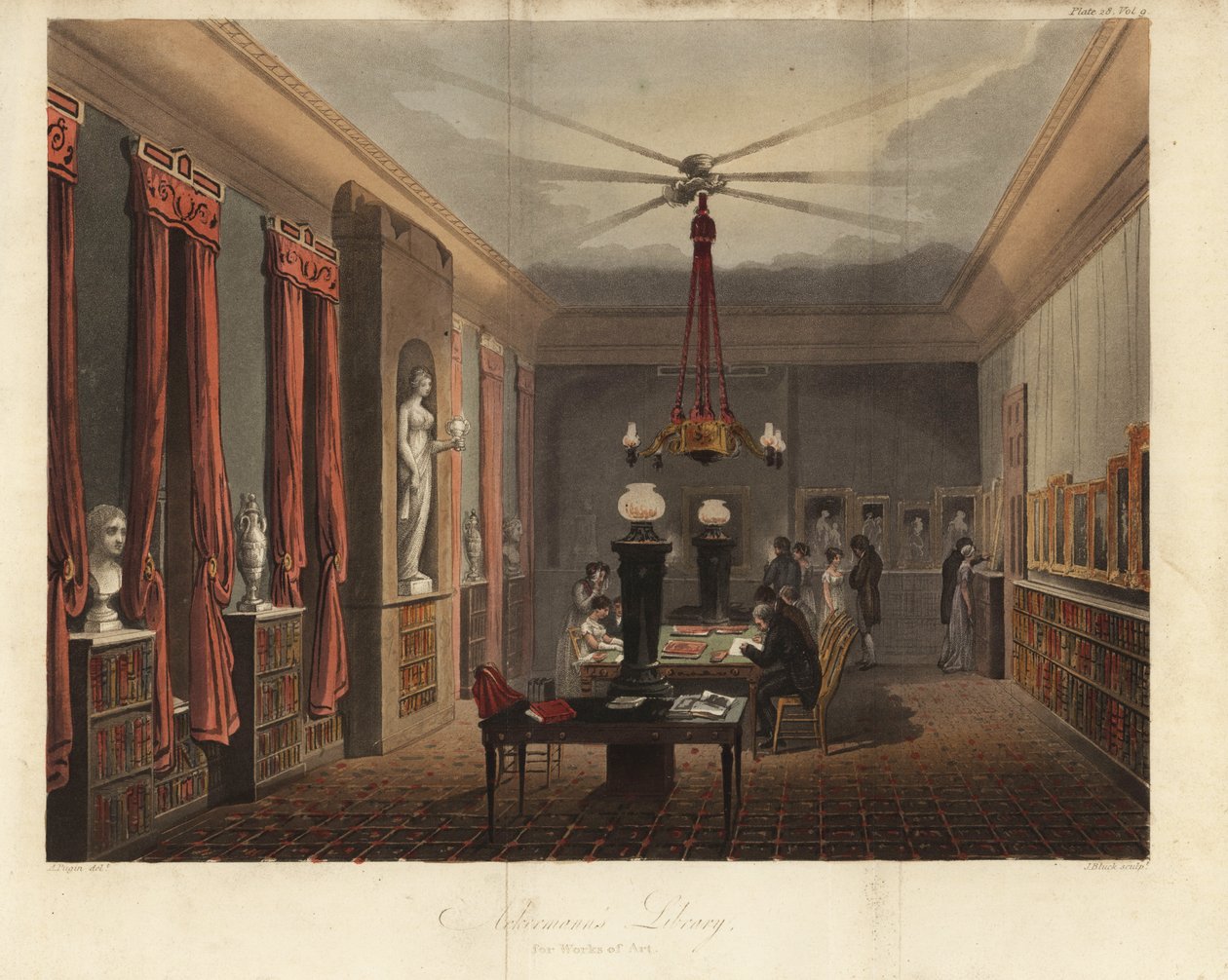 Ackermanns Library for Works of Art、101 The Strand、ロンドン 作： 不明