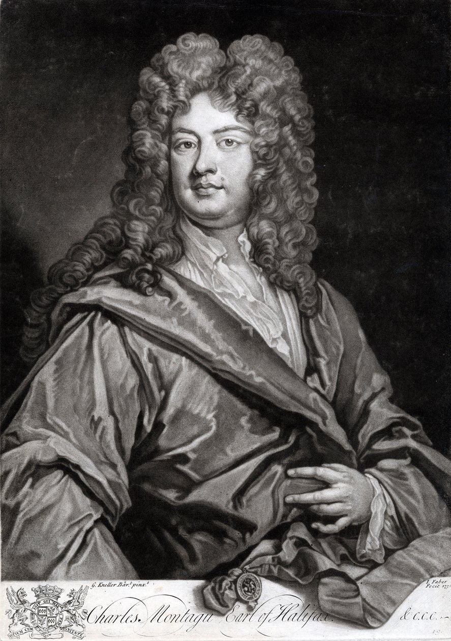 Charles Montagu、ハリファックス伯爵 作： 不明