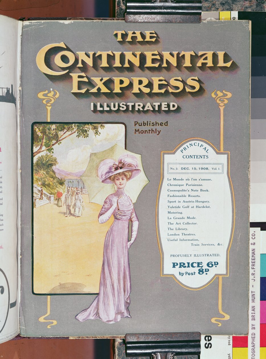 Continental Express Illustrated、1908 作： 不明