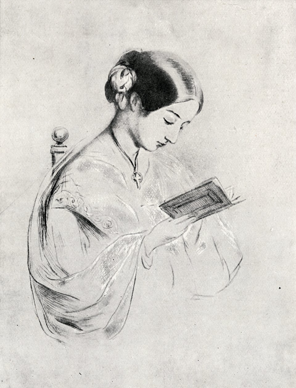 ミス・フローレンス・ナイチンゲール（1820-1910）1854 作： 不明
