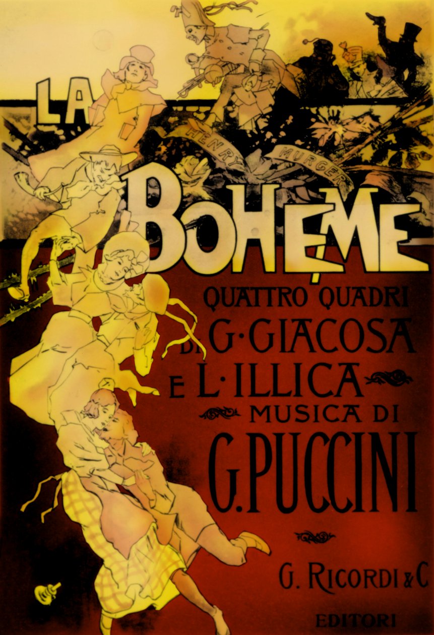 PUCCINI-ラボエーム 作： 不明