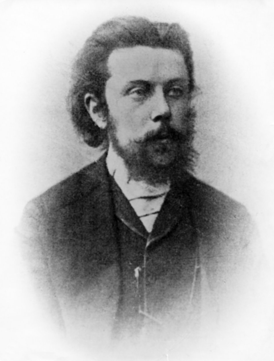 ロシアの作曲家ささやかなムソルグスキー（1835-1881）。 作： 不明