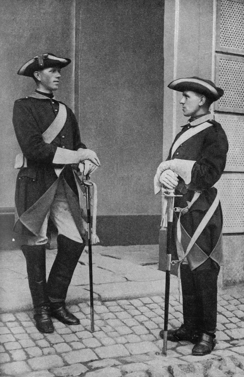 スウェーデン。王の威厳あるスウェーデンの守護者。 1920年 作： 不明