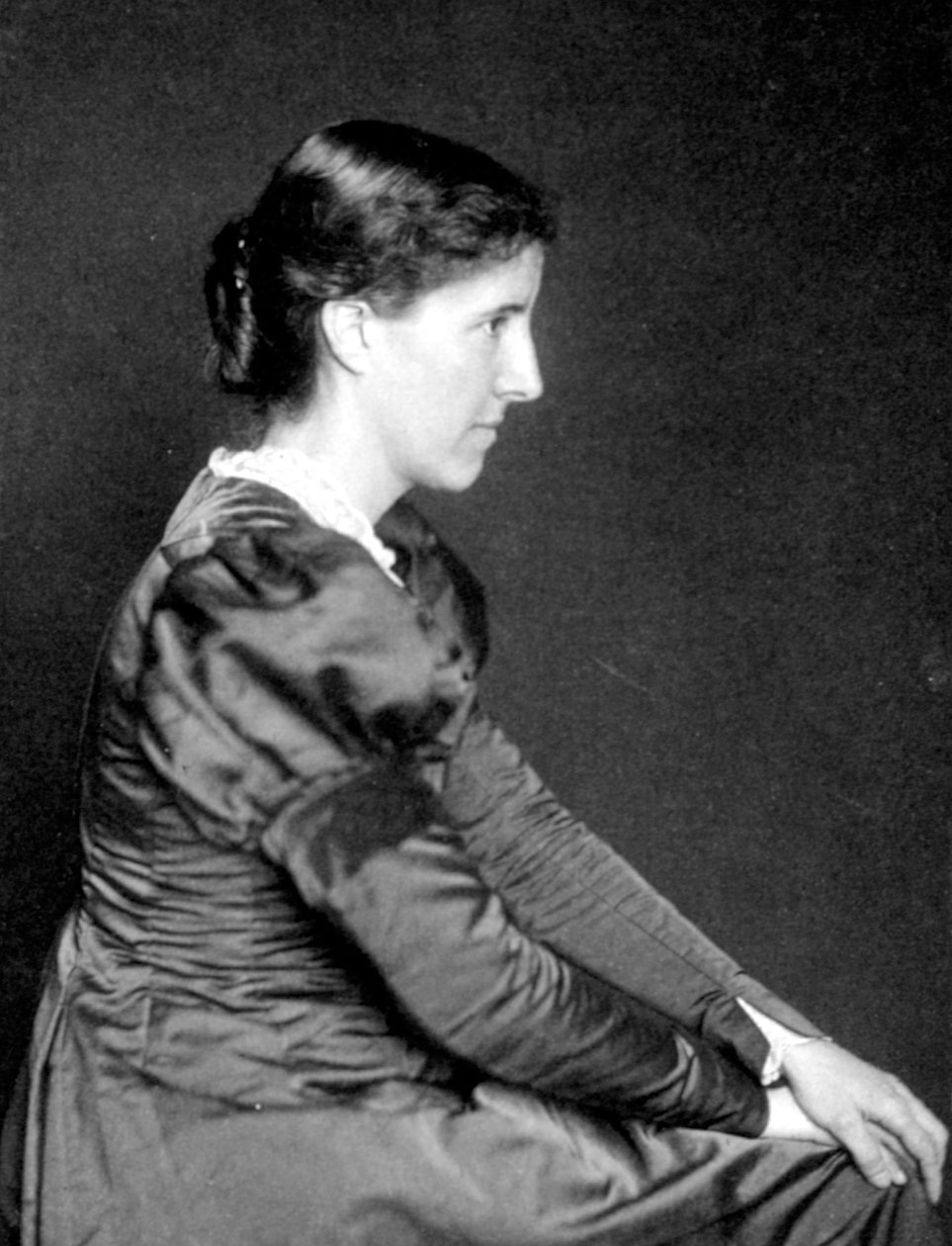 シャーロット・パーキンス・ギルマンの肖像（1860-1935） 作： アメリカの写真家