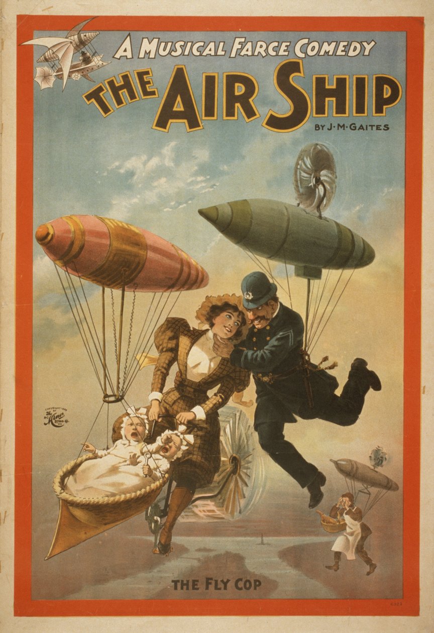 ミュージカル茶番コメディ、JMゲイツ作の空母、1899年 作： アメリカの学校