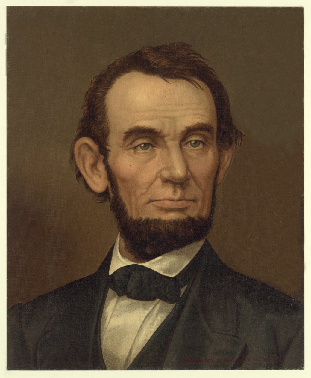 アブラハムリンカーン、パブ。 1877 作： アメリカの学校
