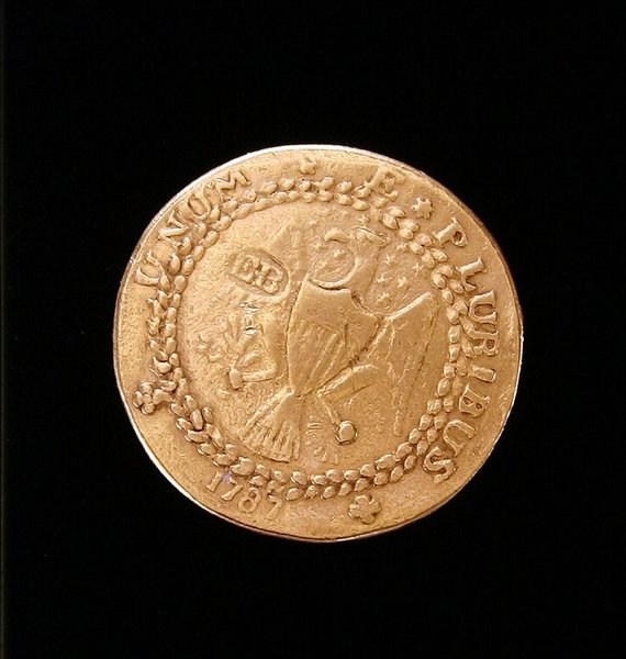 ブラッシャーダブロン、ニューヨーク、1787（金）（343636も参照） 作： アメリカの学校