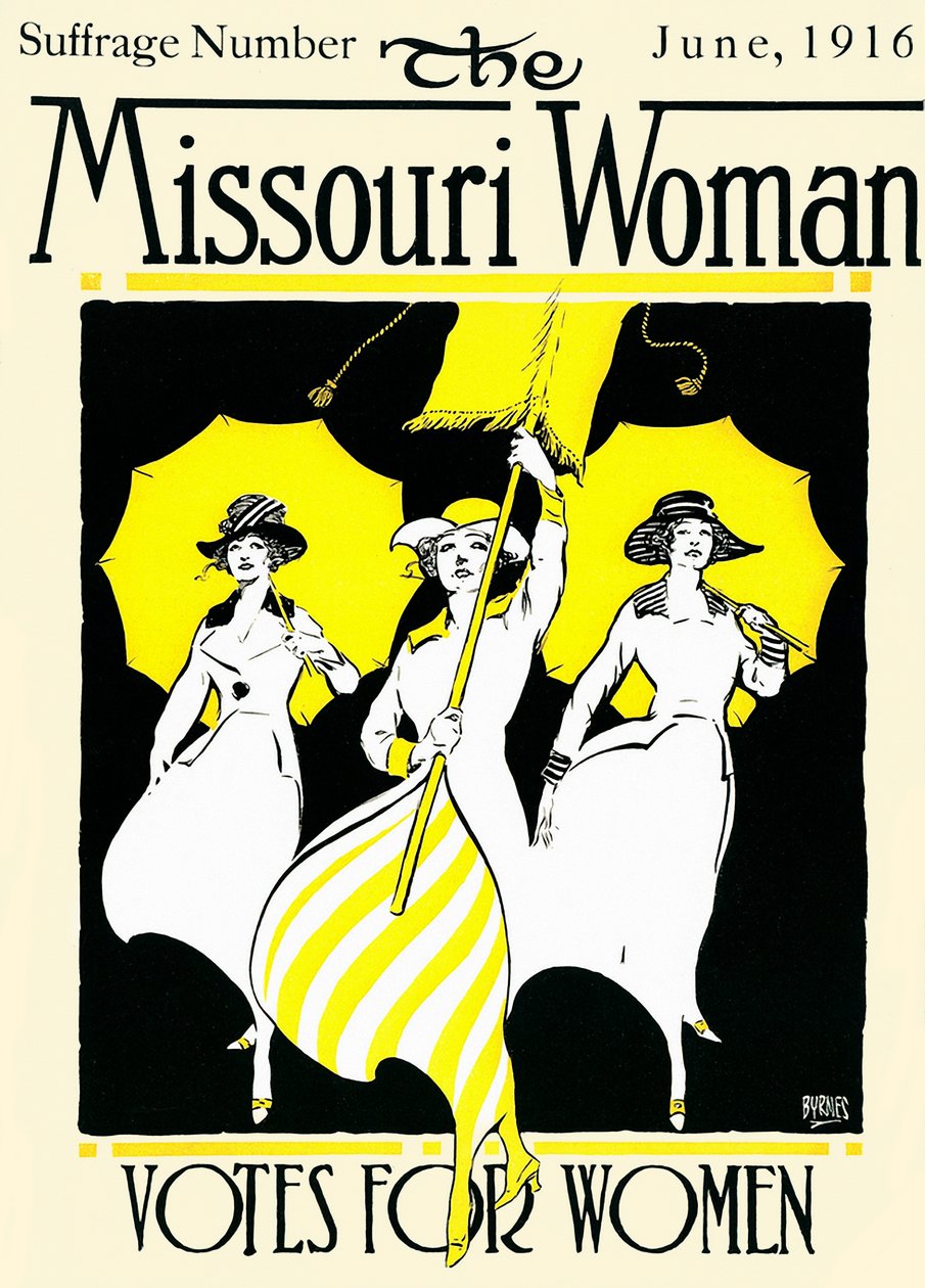 ミズーリ州の女性、1916 作： アメリカの学校