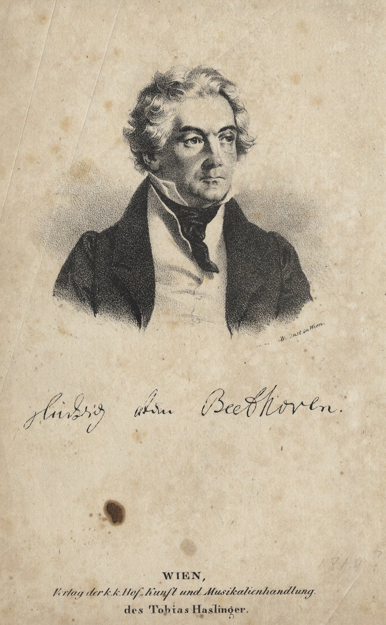 ルートヴィヒ・フォン・ベートーベン、1810 作： オーストリア学派