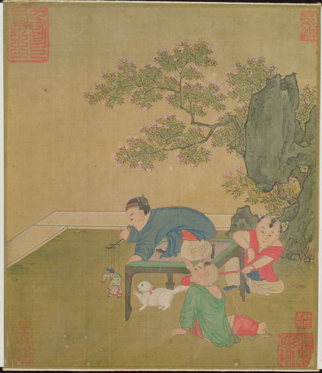 操り人形師、Chien Lung Dynasty（WCシルク） 作： 中国語学校
