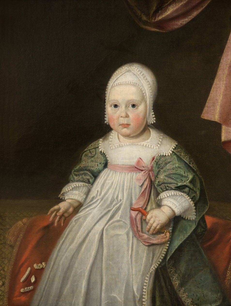 子供の肖像、c.1630 作： オランダ語学校