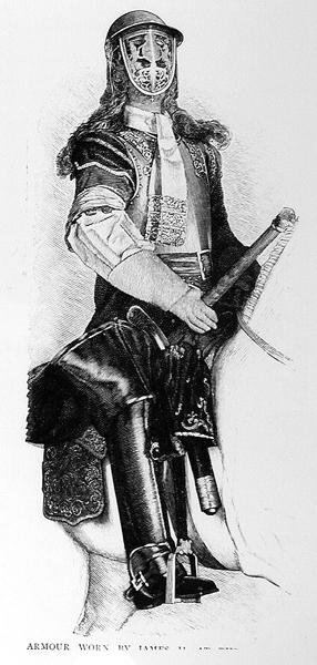 ジェームズ2世が着用した鎧（1633-1701） 作： 英語学校
