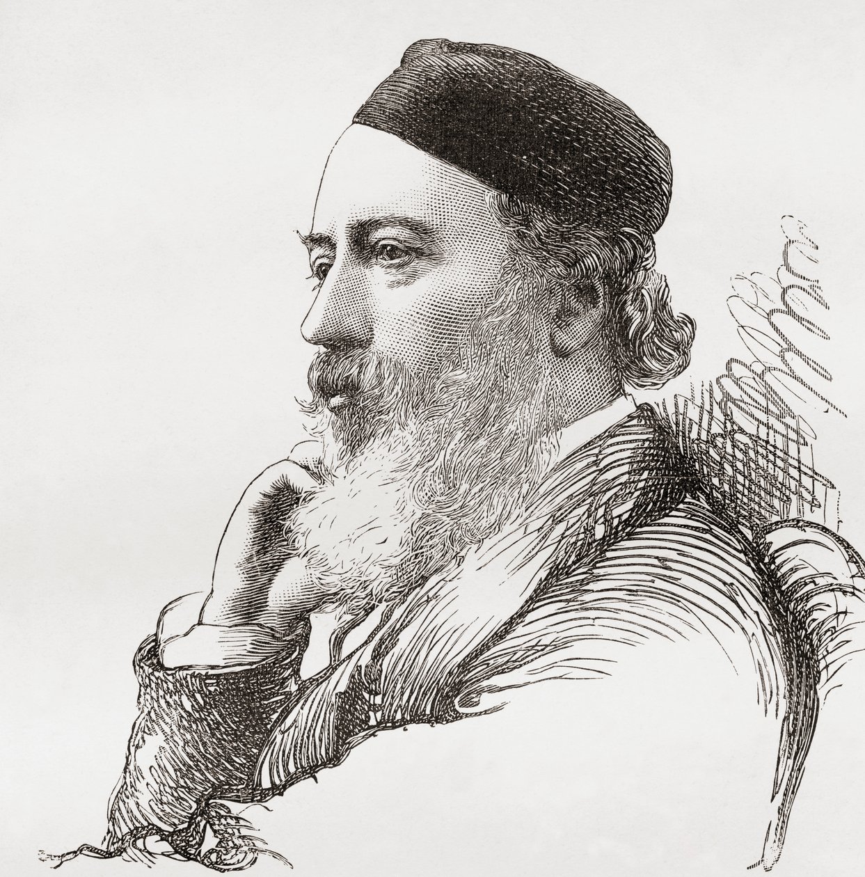 雑誌の芸術からのジョン・ギルバート卿、1878年公開 作： 英語学校