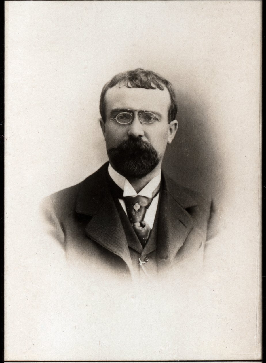フランスの政治家、ジャンルイバルトゥー（1862-1934）の肖像。 作： フランスの写真家