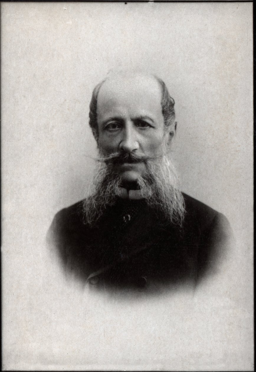 ロシアの政治家で外交官であるアーサーパブロビッチデモーレンハイム（1824-1906）の肖像。 作： フランスの写真家