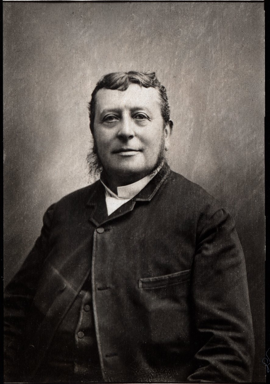 フランスの弁護士、チャールズガブリエルエドガーデマンジュ（1841-1925）の肖像。 作： フランスの写真家