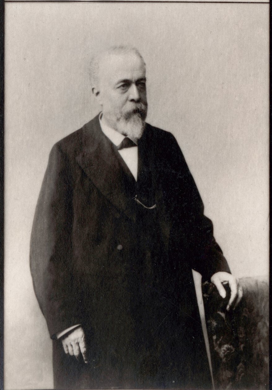 フランスの政治家、ユージーンアンリブリッソン（1835-1912）の肖像。 作： フランスの写真家