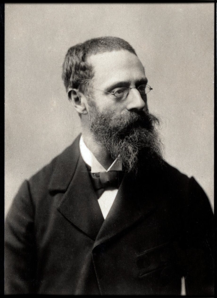 フランスの画家、フランシス・タテグレイン（1852-1915）の肖像。 作： フランスの写真家