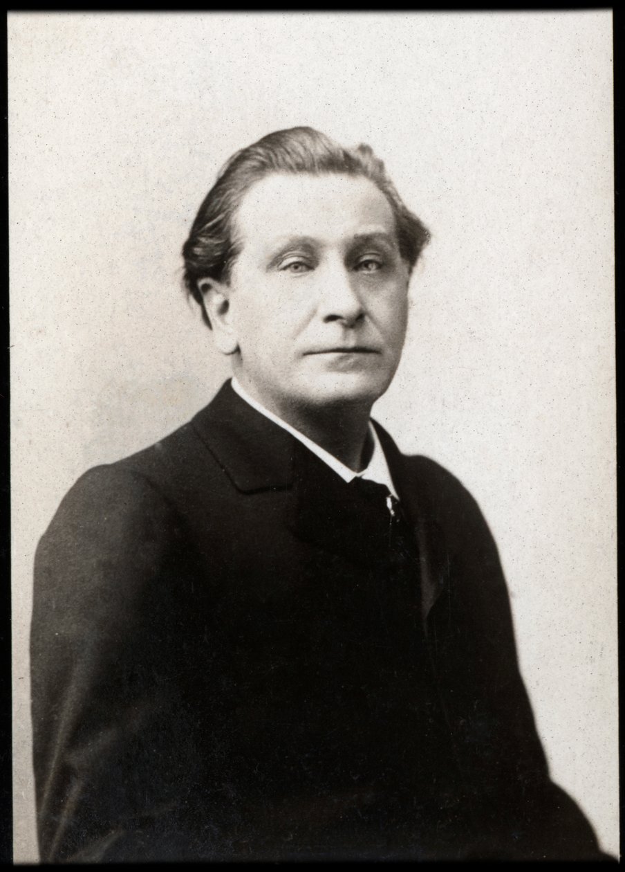 フランスの詩人であり小説家でもあるフランソワコピー（1842-1908）の肖像。 作： フランスの写真家