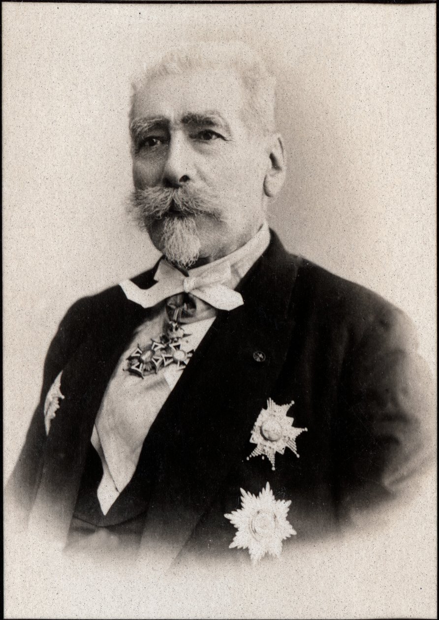 フランソワ・シャルル・デュ・バレール将軍（1820-1902）、フランスの大将、政治家の肖像。 作： フランスの写真家