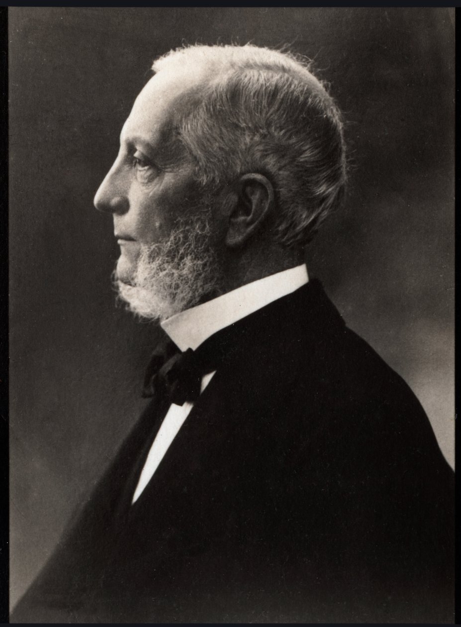 フランスの外科医、ジャンカシミールフェリックスギヨン（1831-1920）の肖像。 作： フランスの写真家