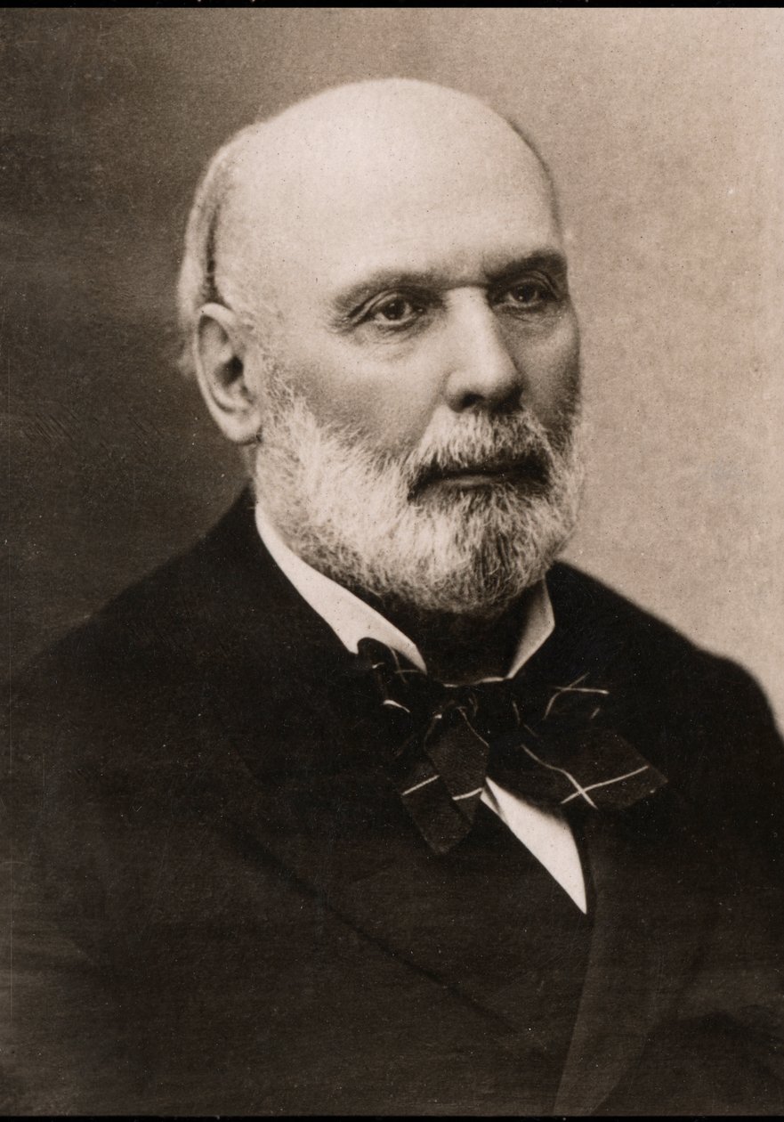 フランスの政治家ジュールグレヴィ（1807-1891）の肖像。 作： フランスの写真家