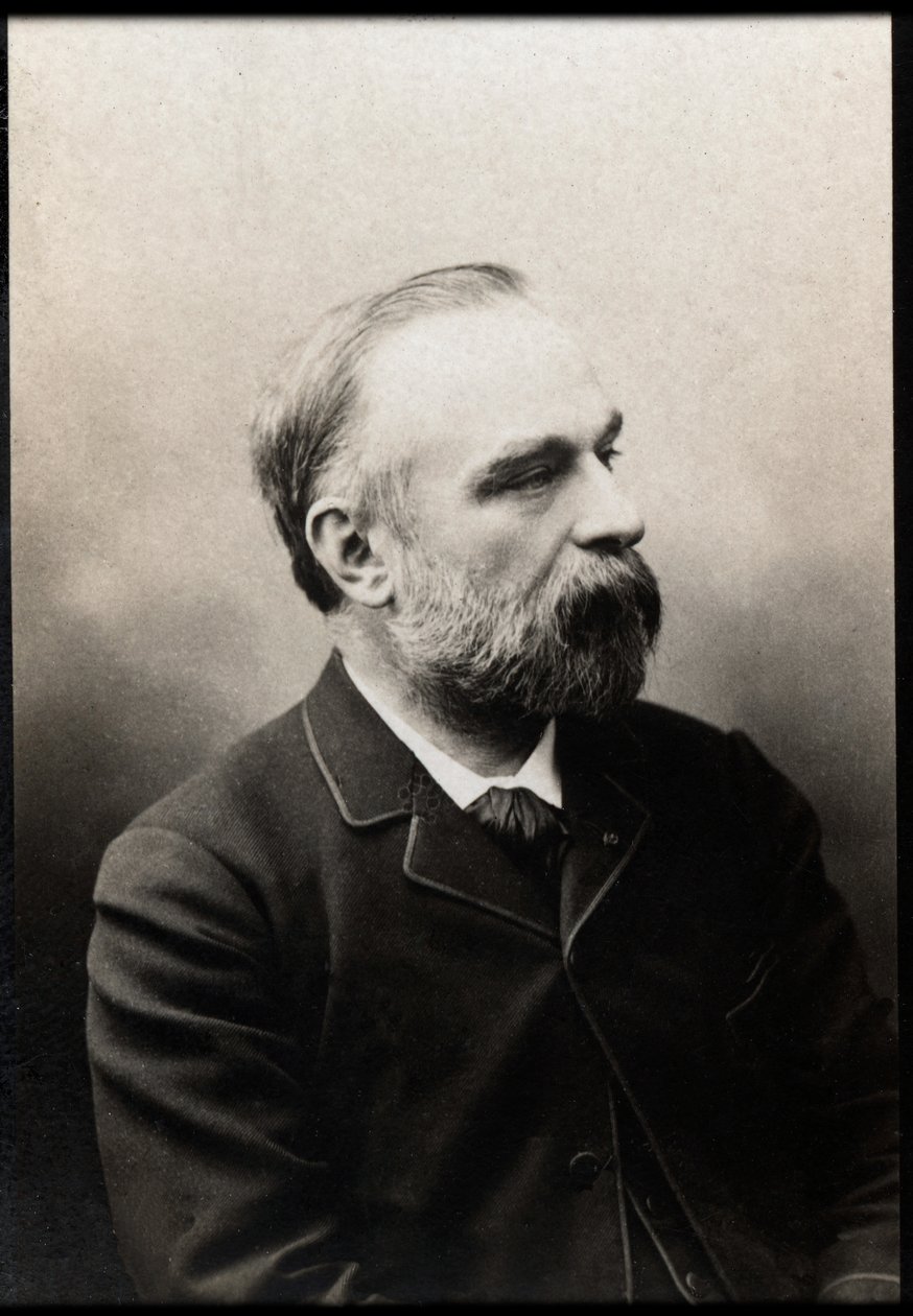 フランスの医師であり病理学者であるポールカミーユヒポリトブロアルデル（Docteur Brouardel）（1837-1906）の肖像。 作： フランスの写真家