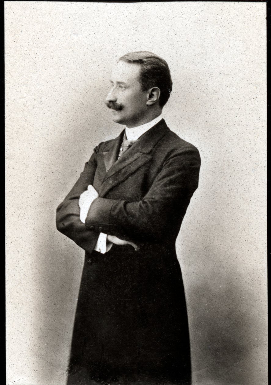フランスの政治家、ポール・デシャネル（1855-1922）の肖像。 作： フランスの写真家