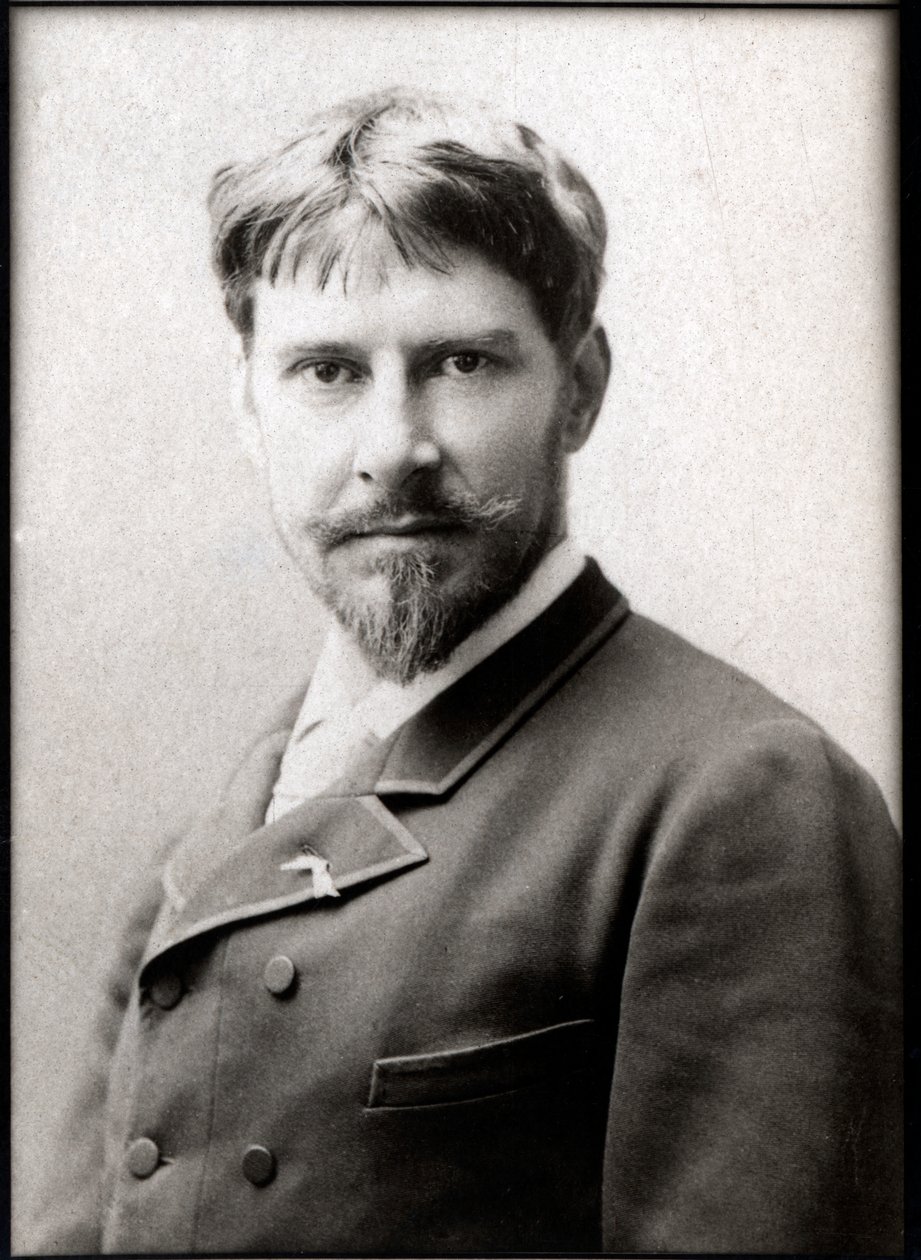 フランスの俳優、ポール・ムネ（1847-1922）の肖像。 作： フランスの写真家