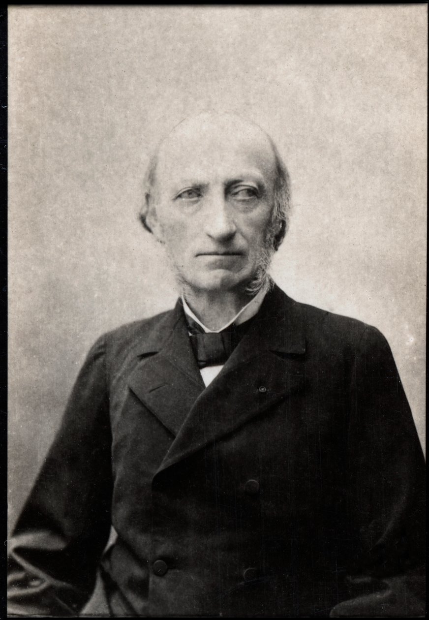 フランスの医師であり心臓病専門医であるピエールシャルルエドワールポタン（Docteur Potain）（1825-1901）の肖像。 作： フランスの写真家