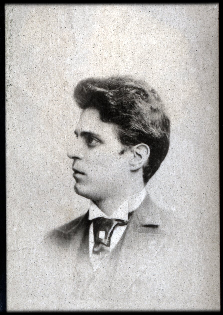 イタリアの作曲家、ピエトロマスカーニ（1863-1945）の肖像。 作： フランスの写真家