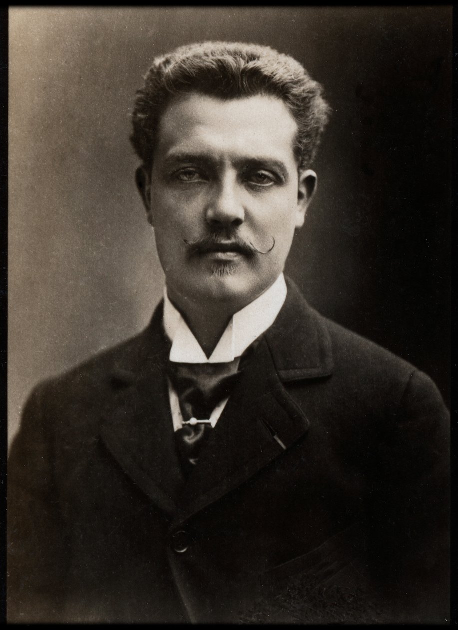 フランスの探検家、オルレアンのアンリ王子（1867-1901）の肖像。 作： フランスの写真家