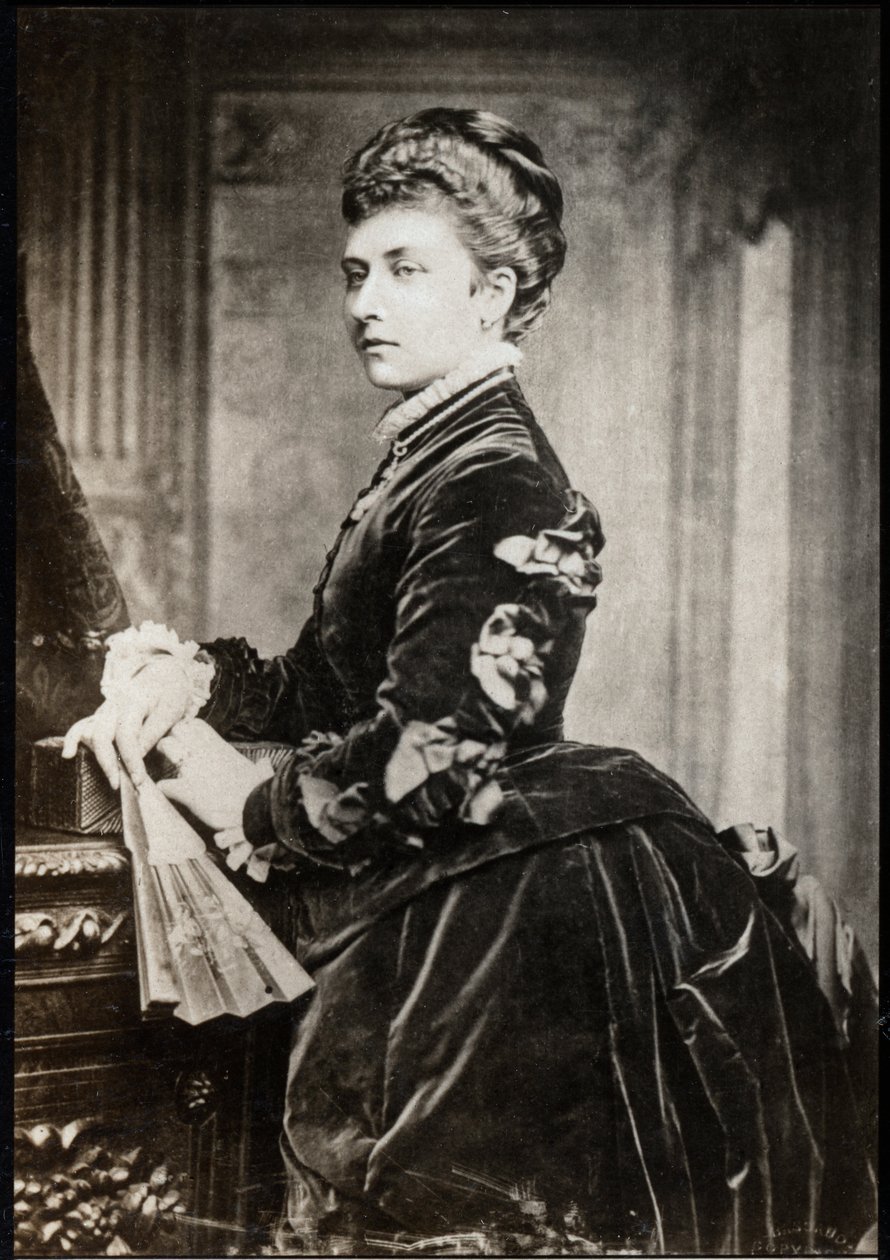 ルイーズ王女の肖像（1848〜1939年）。 作： フランスの写真家
