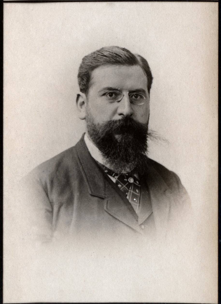 ラウル・プニョ（1852-1914）、フランスの作曲家、教師、オルガニスト、ピアニストの肖像。 作： フランスの写真家