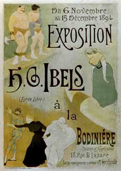 1894年12月6〜15日、ボディニエールでのHBアイベルズによる展示 作： フランス語学校