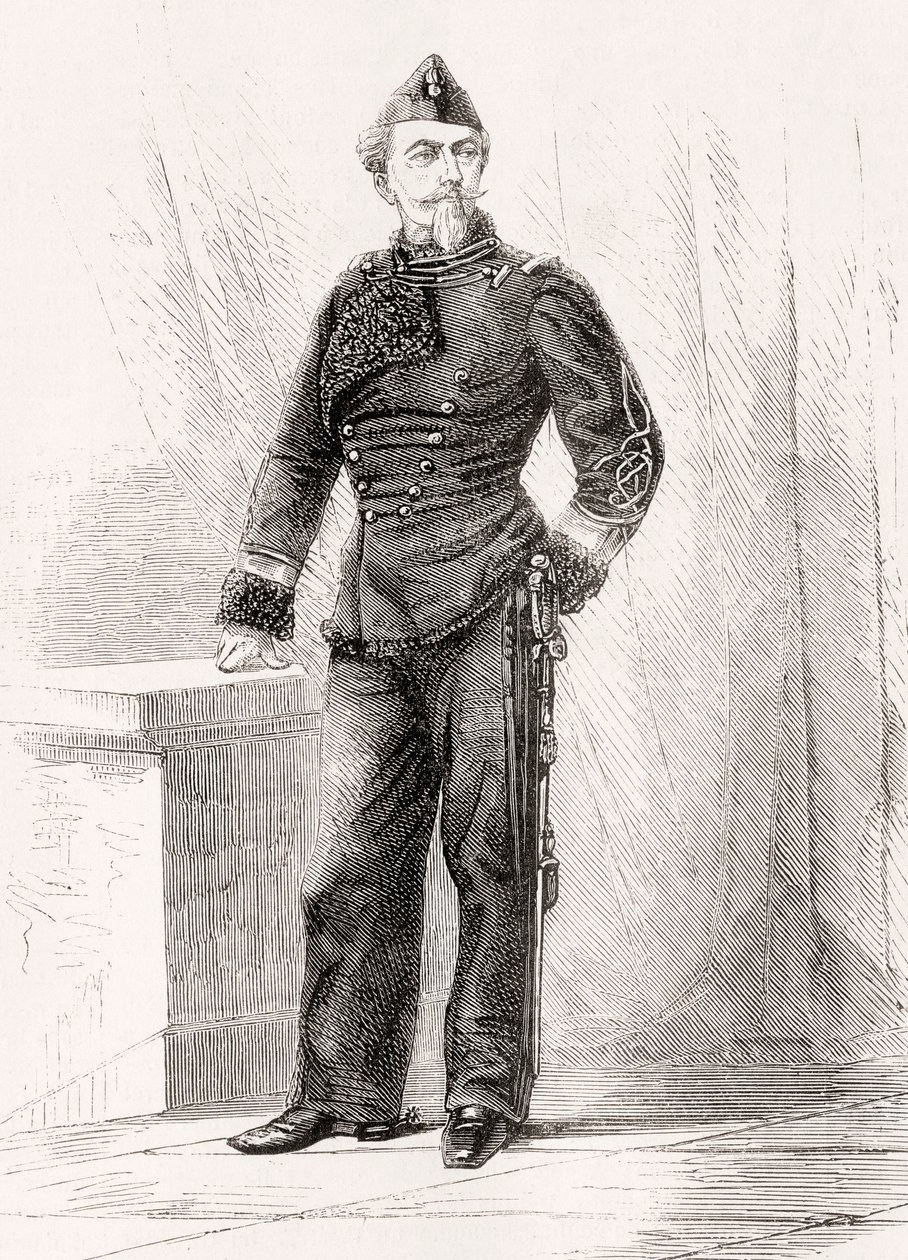 LUniversIllustréのNicolae Golescuが1866年に出版 作： フランス語学校